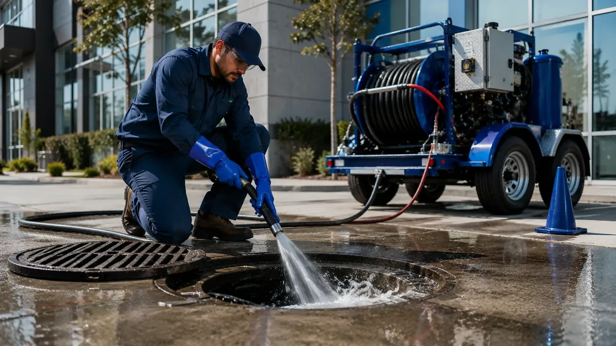 Commercial Hydro Jet Drain Cleaning in Loma Linda