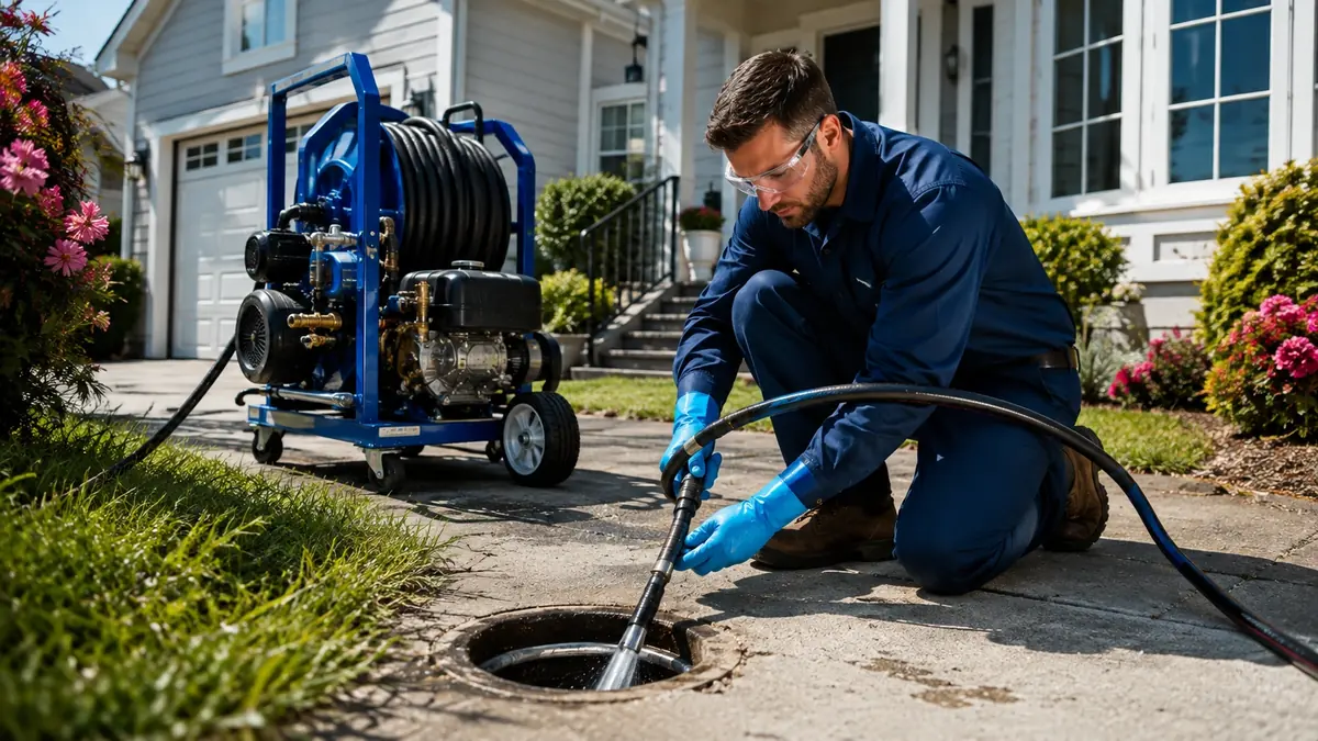 Residential Hydro Jet Drain Cleaning in Loma Linda