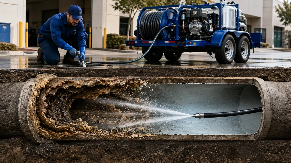 Sewer Pipe Descaling in Loma Linda
